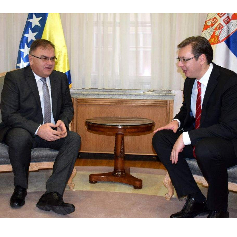 Ivanić i Vučić: Budućnost bošnjačkog i srpskog naroda je zajednička