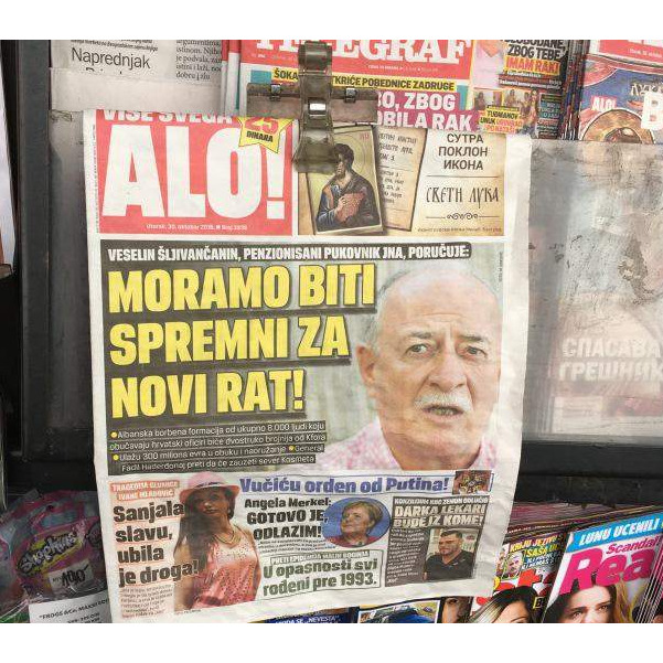 DW: Kad ratni zločinci s naslovnica pozivaju na rat