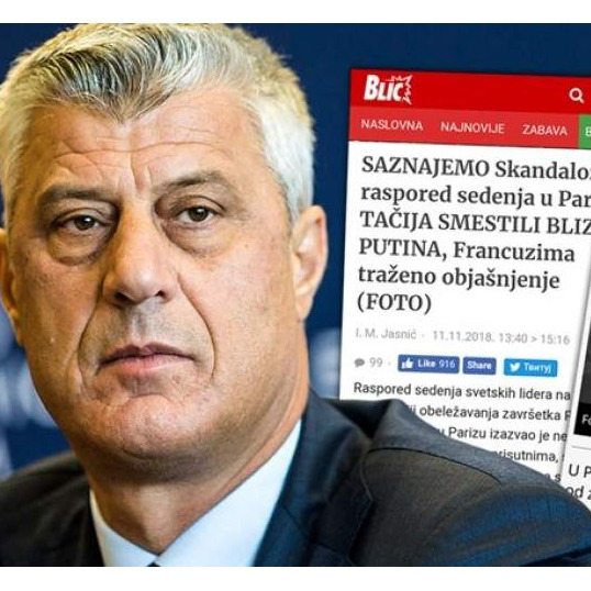Srbija bijesna na Francusku zbog Thacija