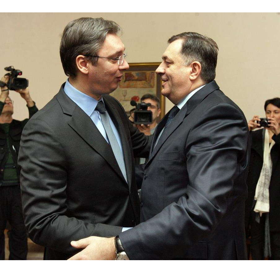 Dodik i Vučić u Beogradu