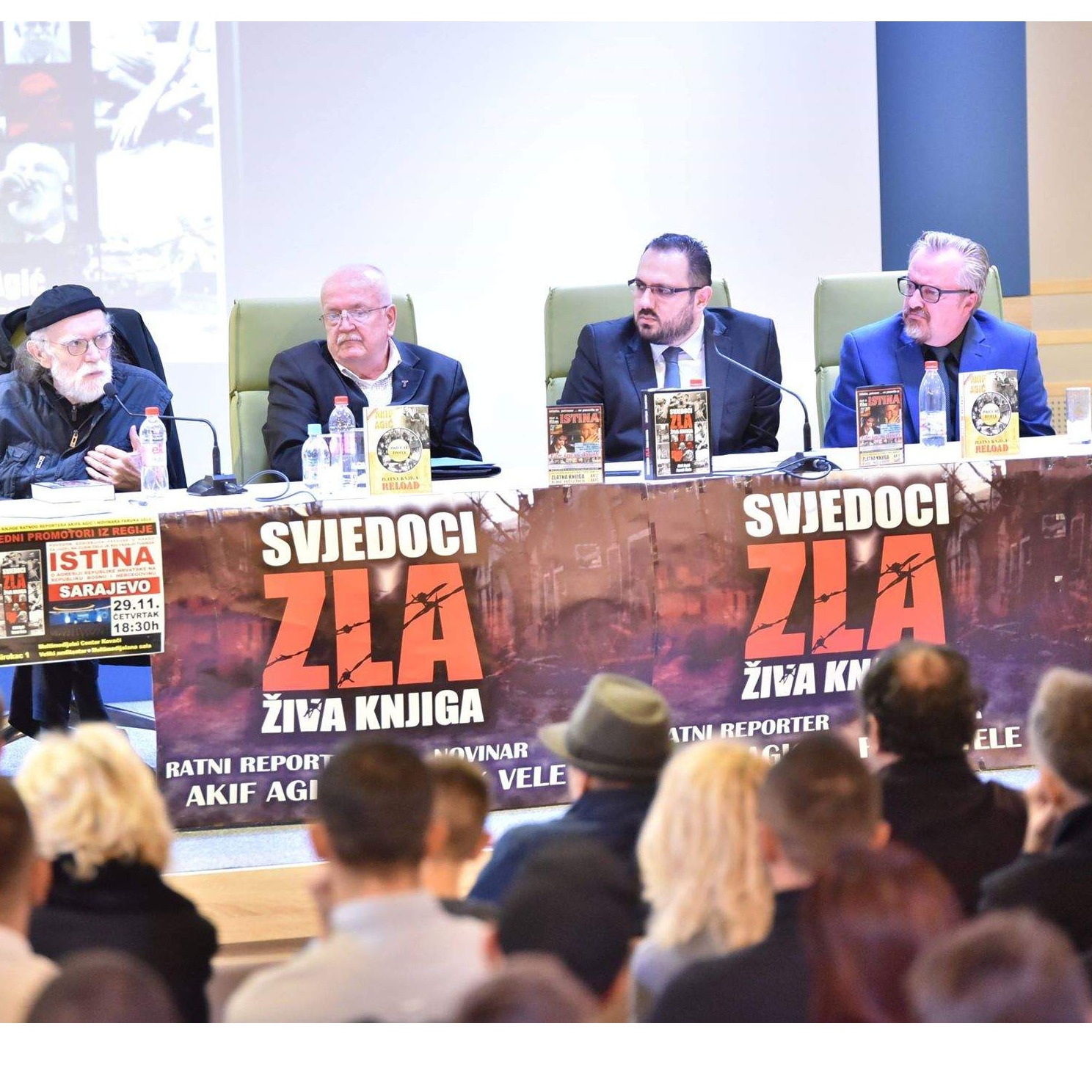 Večeras promocija knjige "Svjedoci zla" u Donjem Vakufu