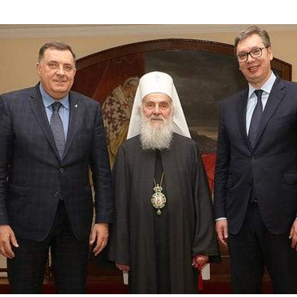 SVESRPSKI SABOR | Vučić, direktor BIA-e, Dodik i Dačić kod Patrijarha Irineja