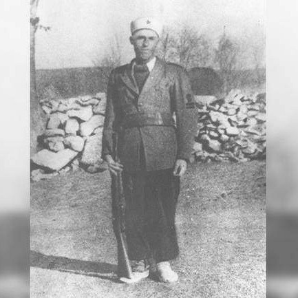 Fočanski imam sa petokrakom na ahmediji