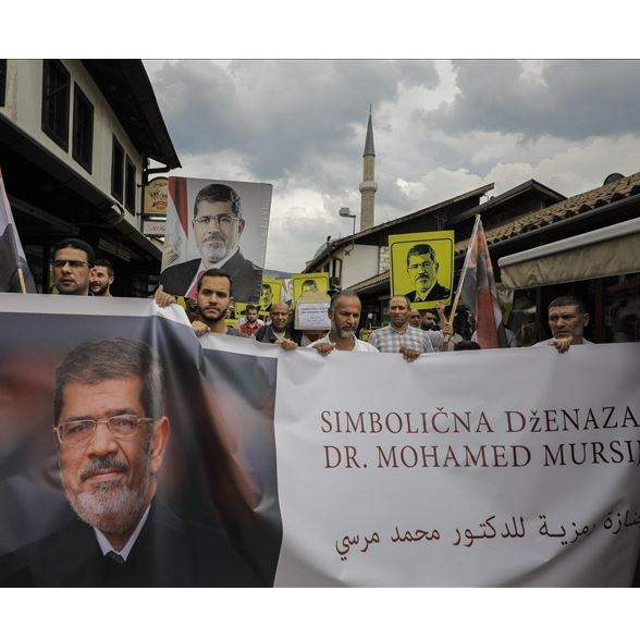 Protest u Sarajevu zbog smrti Mohameda Morsija