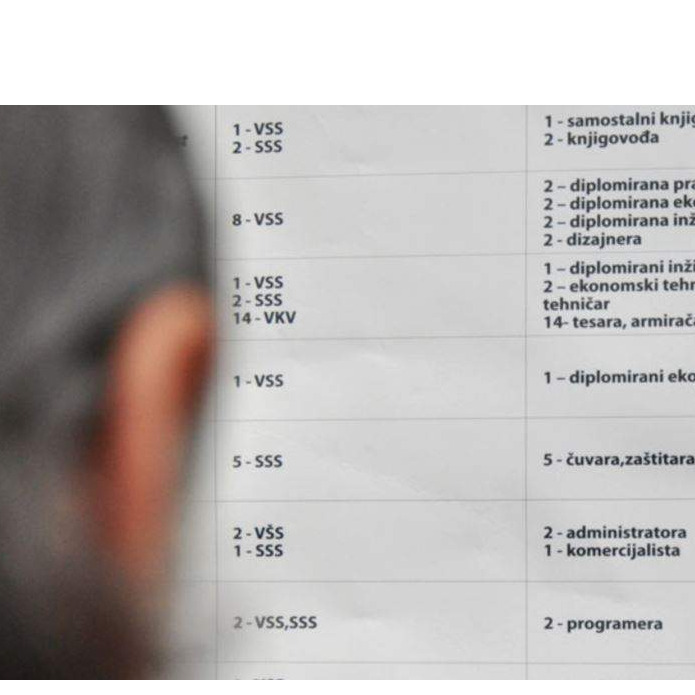 Hiljade ljudi u BiH promijenile zanimanje da dođu do posla 