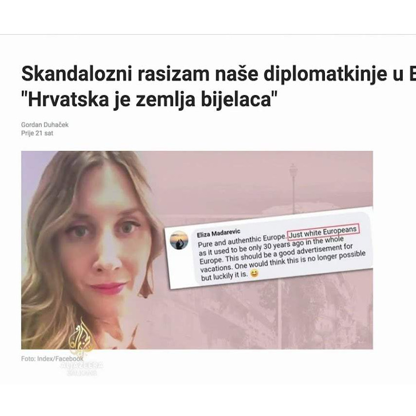 FAŠIZAM | Istraga rasističkih objava tajnice hrvatske ambasade u Njemačkoj