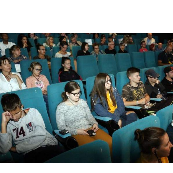 Projekcija filma „Trener“ za slijepa i slabovidna lica na AJB DOC-u