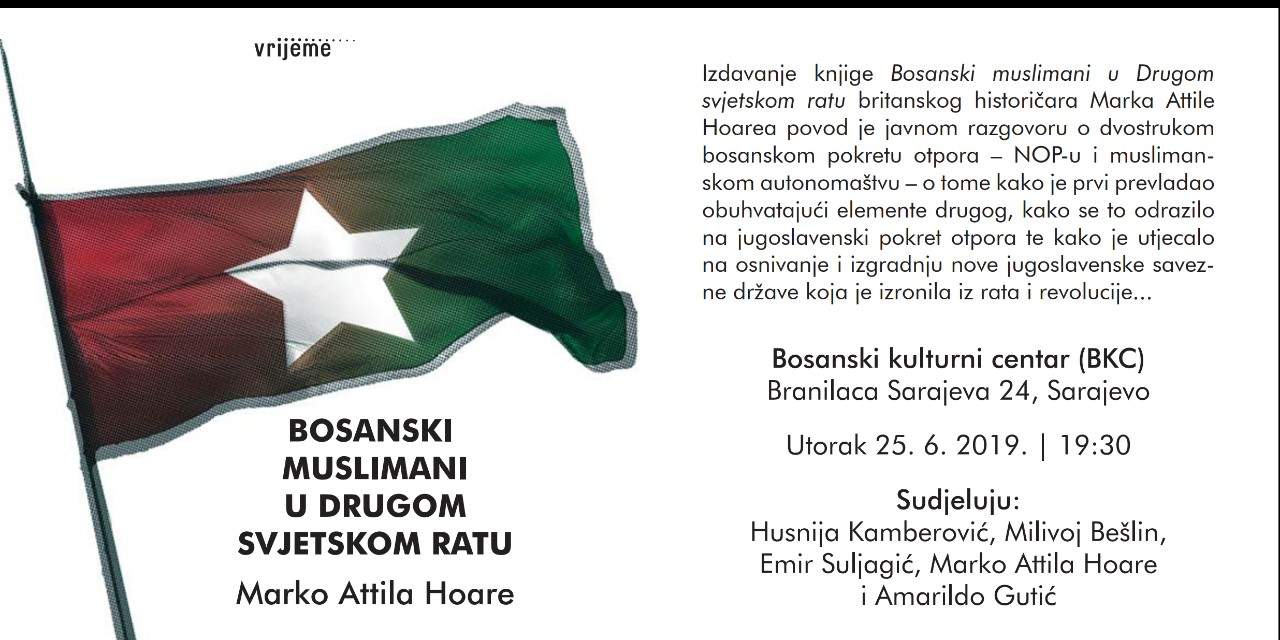 VELIKO DJELO | Promocija knjige Bosanski muslimani u Drugom svjetskom ratu u Sarajevu