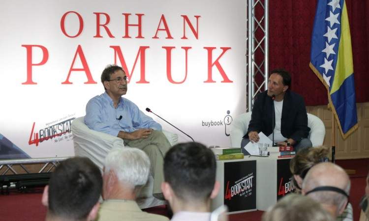 Nobelovac Orhan Pamuk družio se sa sarajevskom publikom