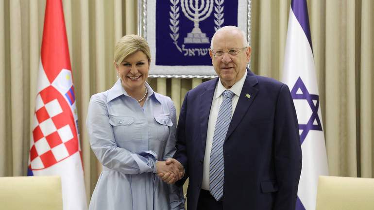 Novinarka 'Jerusalem Posta' bila na sastanku Grabar-Kitarović i Rivlina