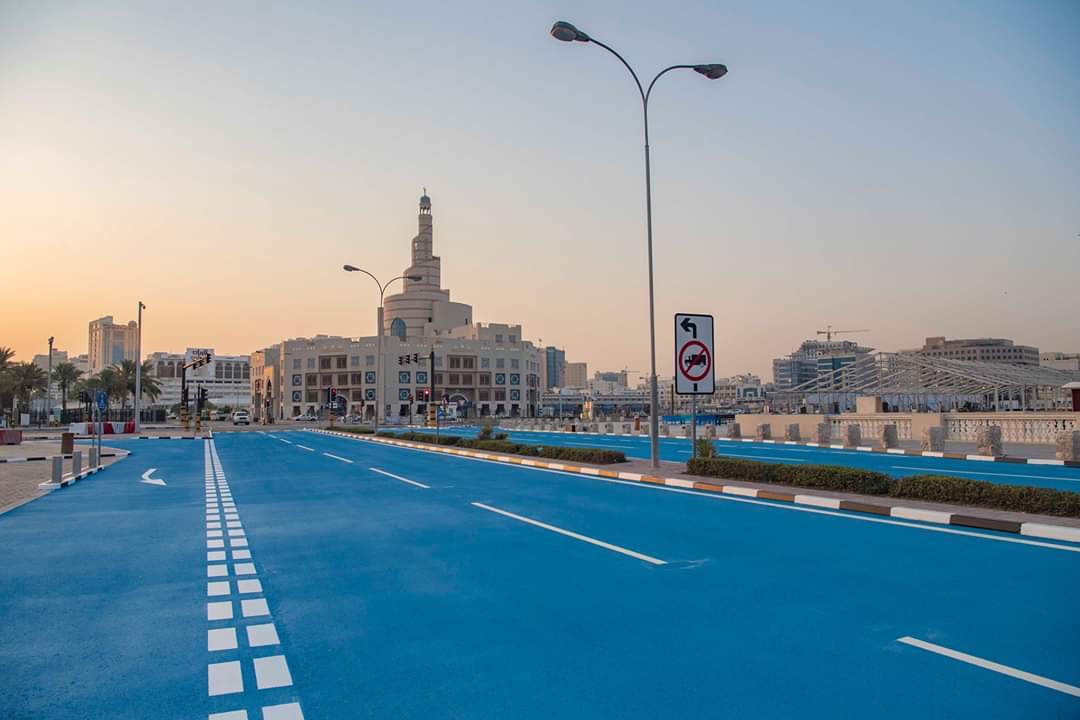 Zašto Doha farba ulice u plavo?