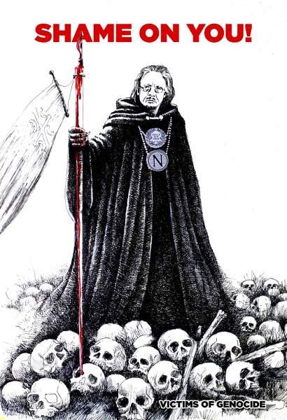 Handke-fasizam.jpg - IGK pisao supervizoru za Brčko: Zabranite promociju negatora genocida Petera Handkea