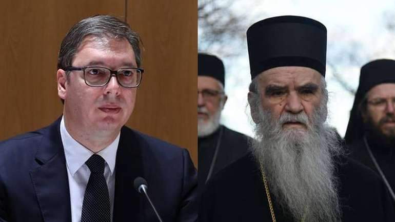 Dva ratna druga: Aleksandar Vučić i Amfilohije Radović