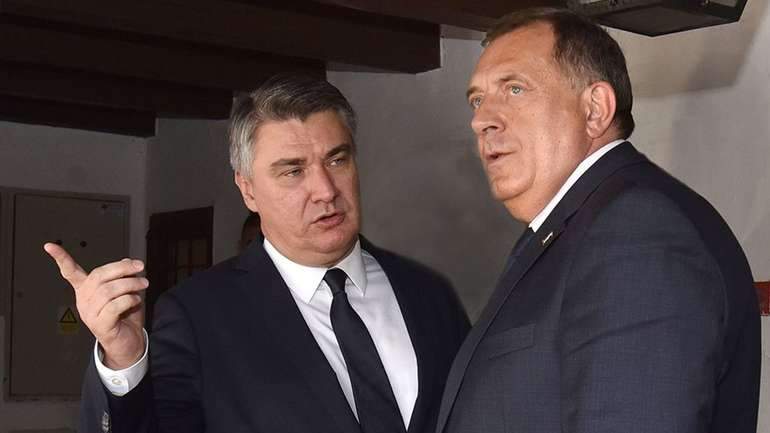 Milanović vrijeđao Komšića, a hvalio Milorada: Dodik je najprihvatljiviji od svih srpskih političara