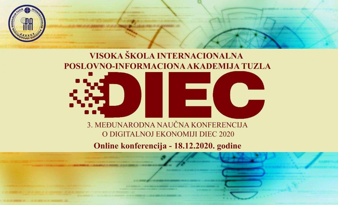 Sutra počinje Međunarodna naučna konferencija “DIEC 2020”