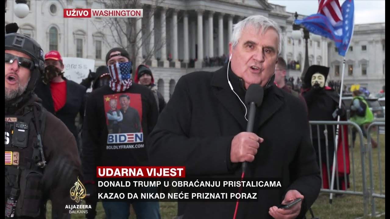 Ivica Puljić oduševio izvještavanjem iz Washingtona (Video)