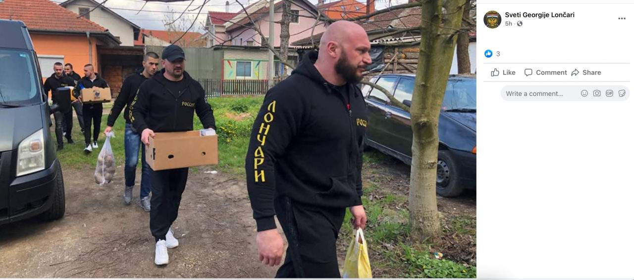 Šta proruska uniformisana grupa kod Brčkog pod okriljem humanitarne organizacije?
