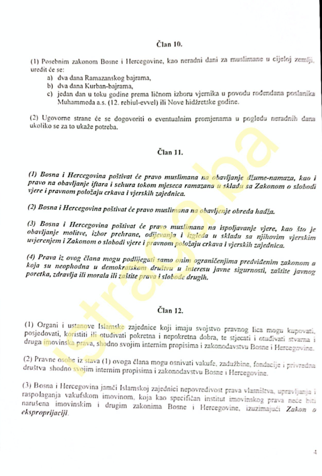 iz-640x945.png - Objavljen prijedlog ugovora između BiH i Islamske zajednice: Da li je sporna (samo) džuma?