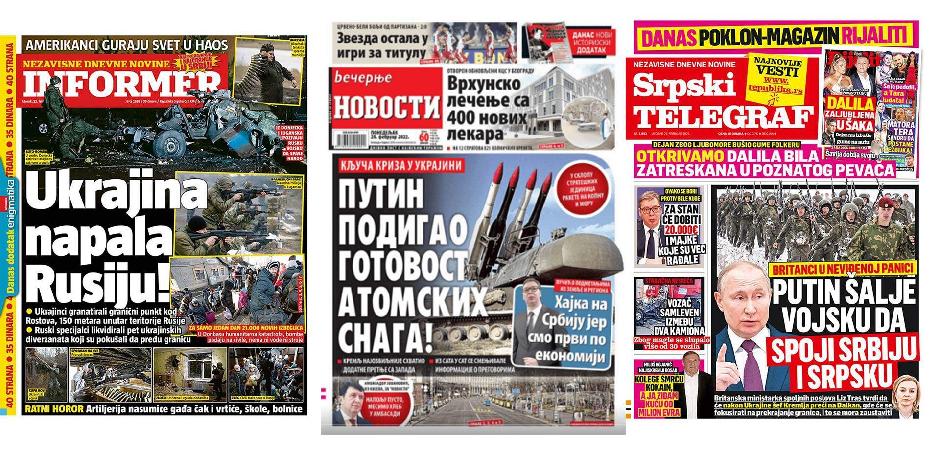 Proruska propaganda u Srbiji