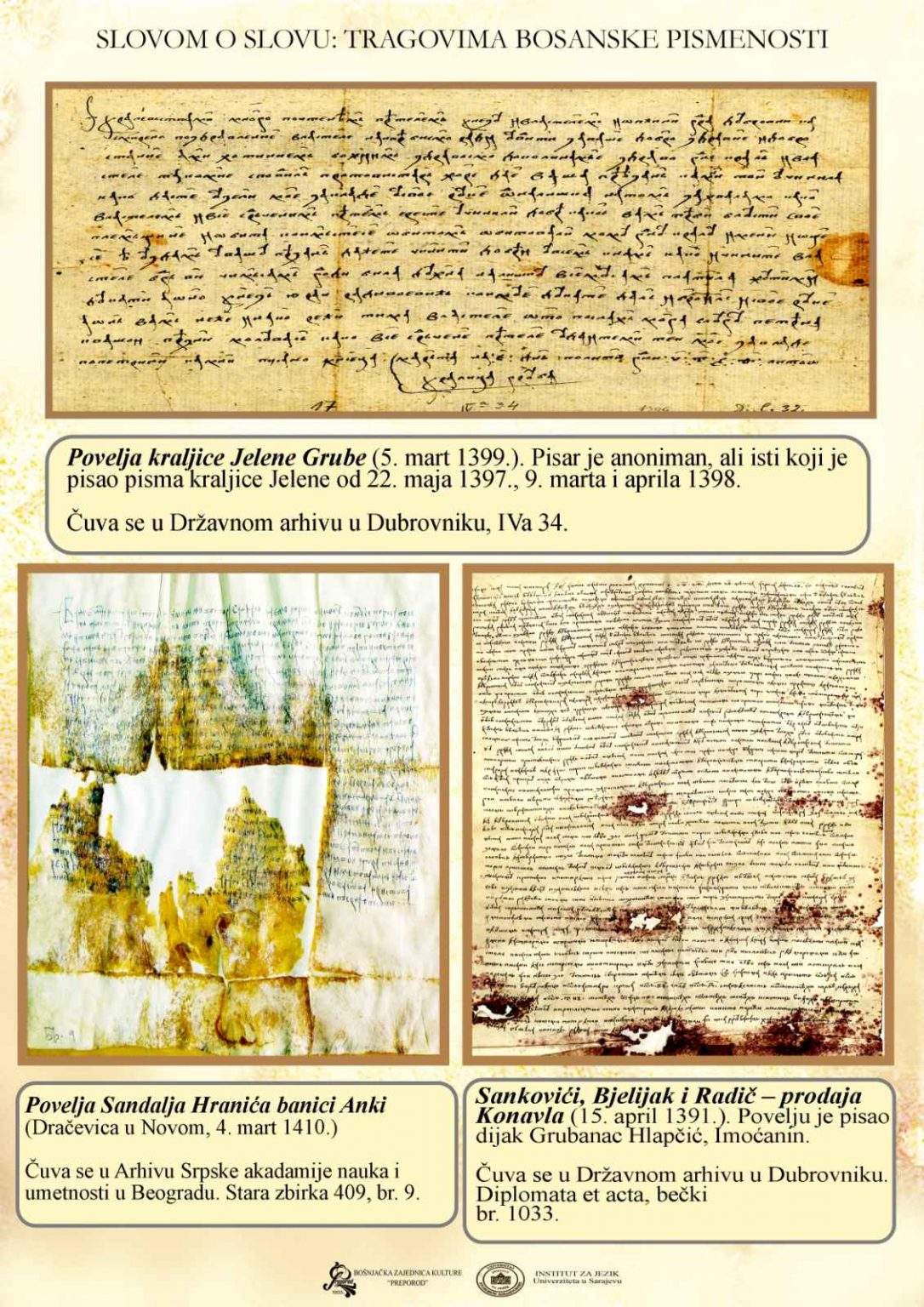 DBS1-1086x1536.jpg - Prof. Kodrić: Izložba o bosanskoj pismenosti je prilog domaćoj i međunarodnoj afirmaciji bosanskog jezika