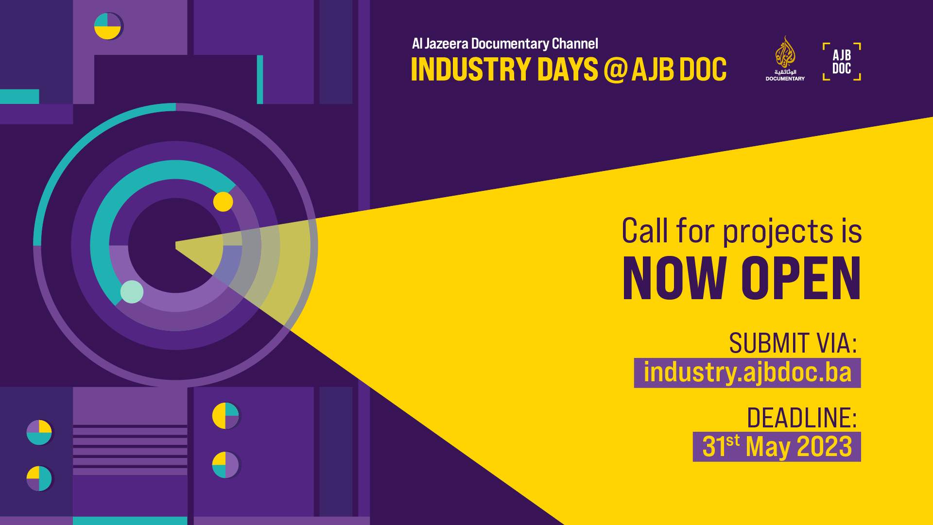 Call for Projects – Al Jazeera Documentary Industry Days @ AJB DOC | INS