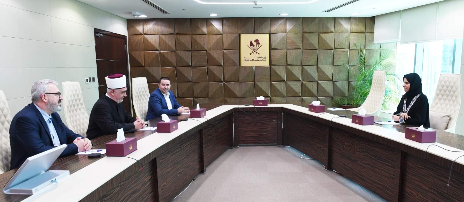 Reis Kavazović sa ministricom Al-Khater: Zahvalnost Državi Katar