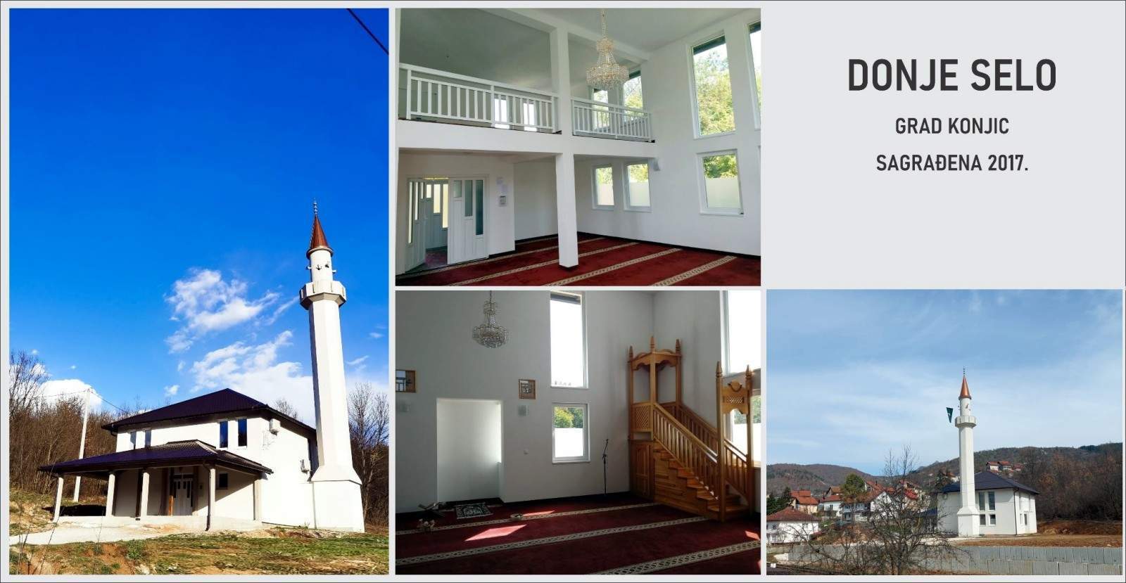 Islamska zajednica o zahtjevima za "rušenje džamije" kod Konjica