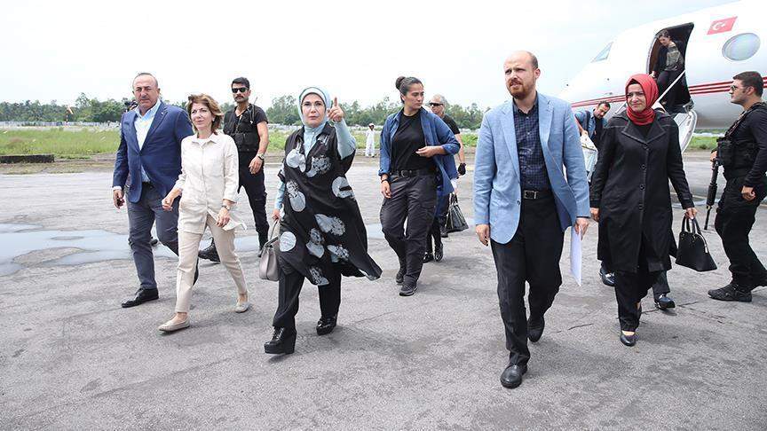 Supruga turskog predsjednika Emine Erdogan u posjeti arakanskim izbjeglicama u Bangladešu