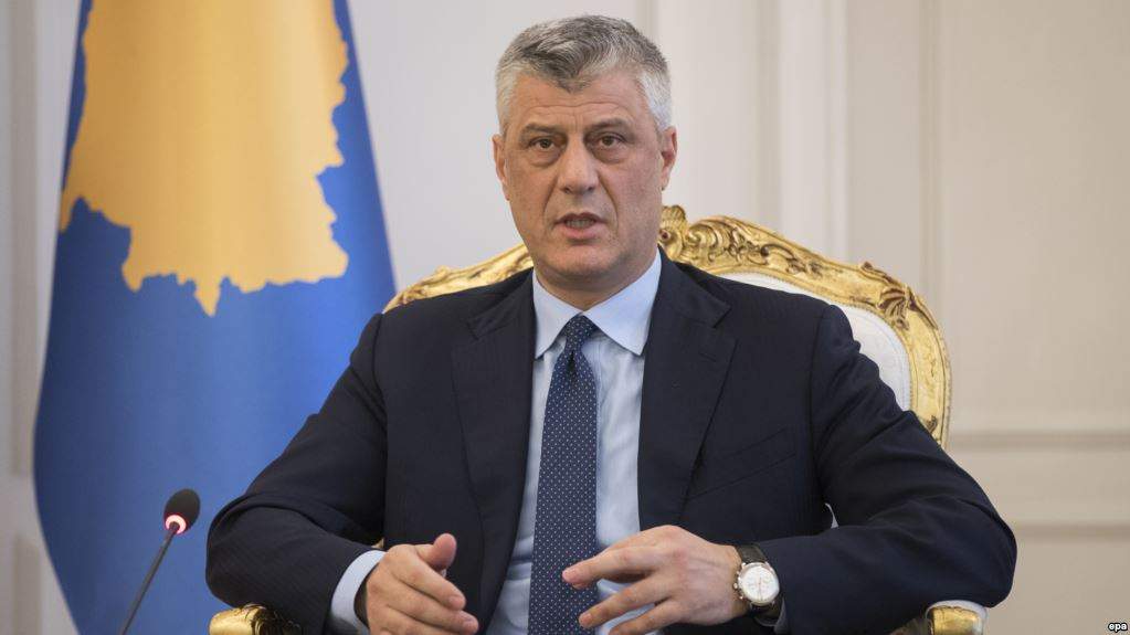 Thaci očekuje formiranje vojske Kosova do kraja godine