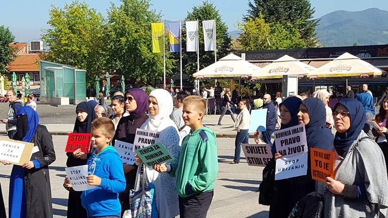 Ponovo skroman odziv na protestima protiv genocida nad Rohingya muslimanima