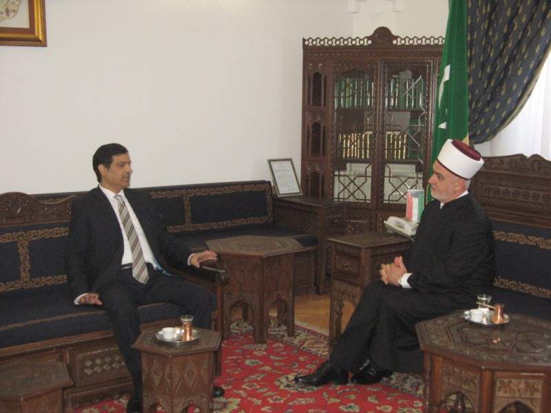 Reis Kavazović primio kuvajtskog ambasadora