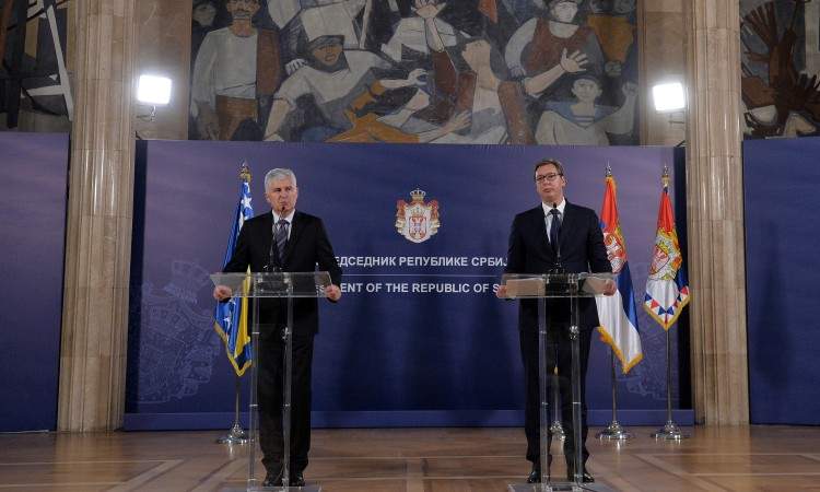 Čović u Beogradu pohvalio srpsku i najavio hrvatsku deklaraciju o "opstanku hrvatskog naroda"