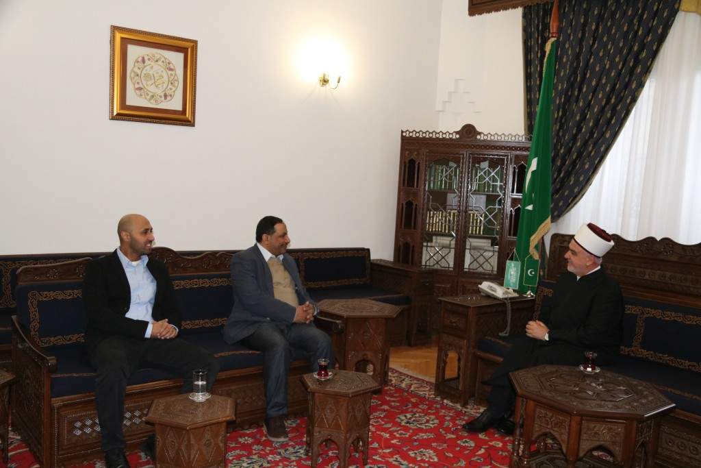 Reisu-l-ulema sa predstavnicima Univerziteta Kralj Abdulaziz iz Džide