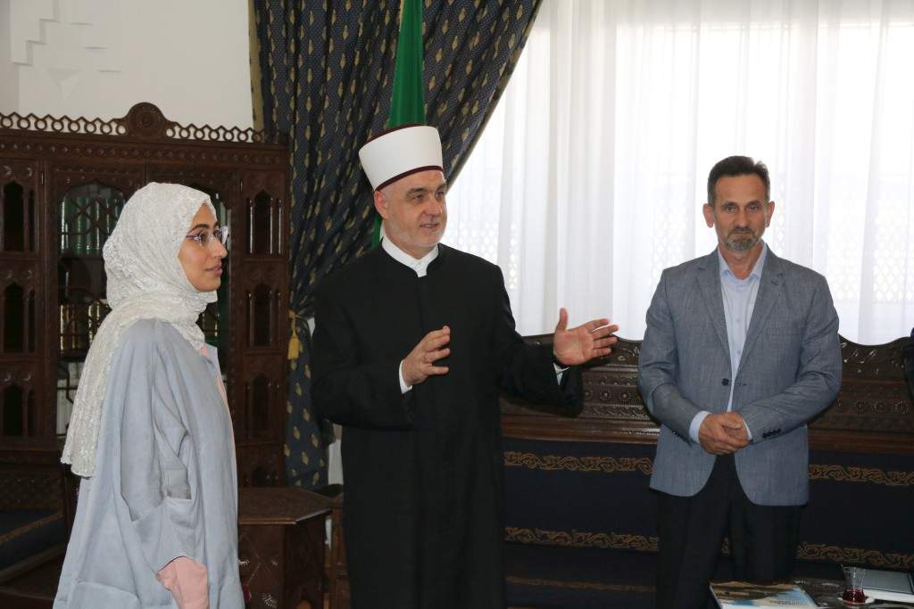 Reis Kavazović se susreo sa specijalnom gošćom simpozija o islamskoj umjetnosti