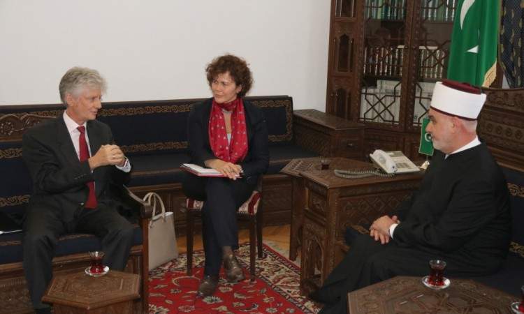Reis Kavazović i ambasador Wolfer: Prenošenja evropskog iskustva življenja islama