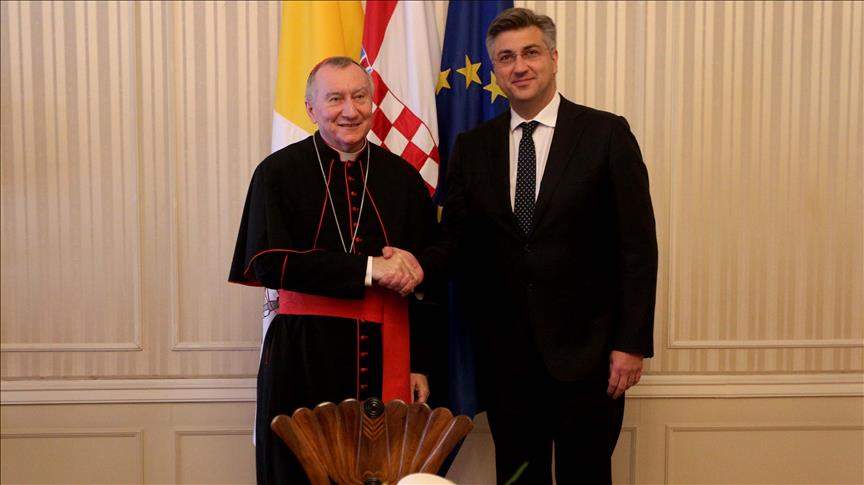 Plenković s državnim tajnikom Vatikana o položaju Hrvata u BiH 