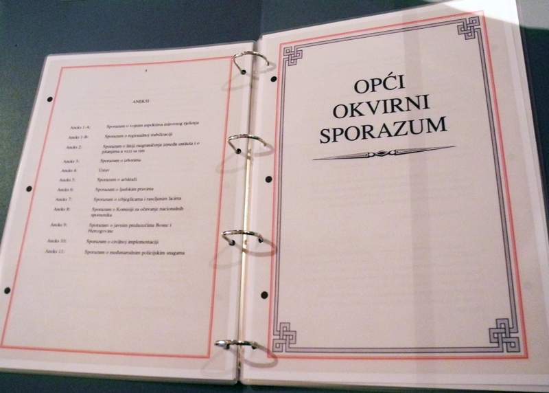 Pokušao da proda original Dejtonskog sporazuma za 100.000 KM!?