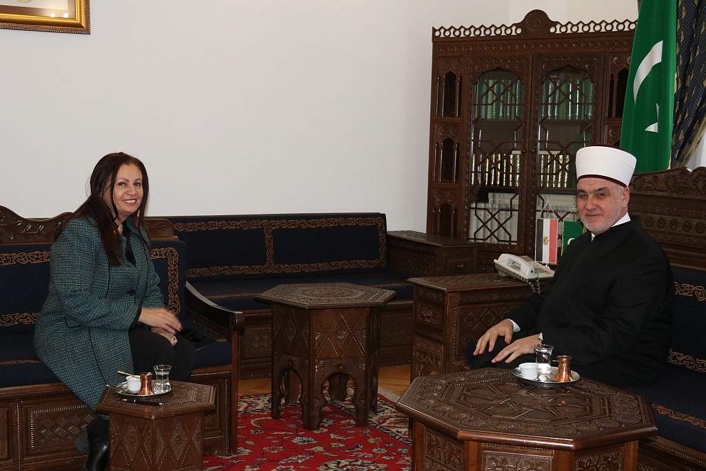 Reisu-l-ulema primio ambasadoricu AR Egipat