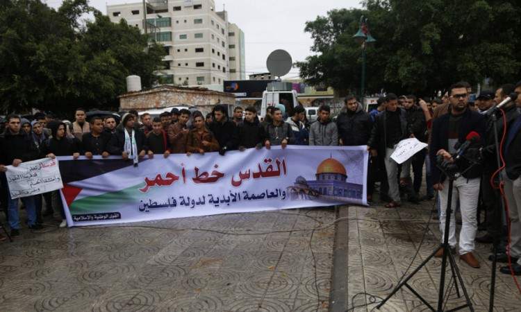 Hiljade Palestinaca protestiraju protiv prebacivanja ambasade SAD-a u Jerusalem