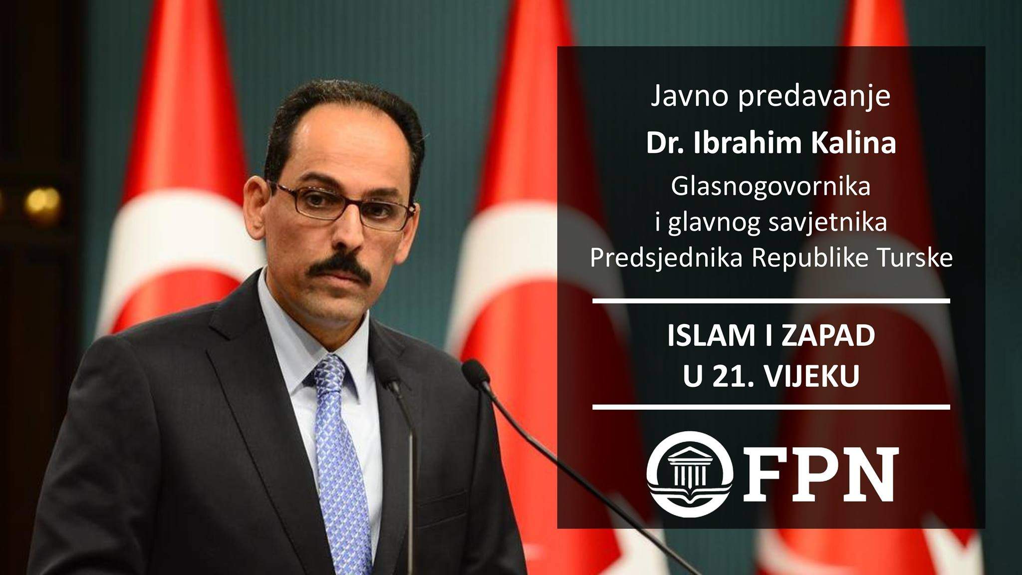 Dr. Ibrahim Kalın održat će sutra predavanje u Sarajevu
