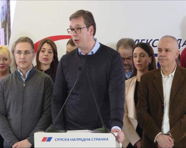 Vučić proglasio ubjedljivu pobjedu, za 50-ak dana ime gradonačelnika