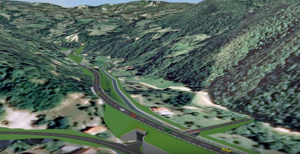 Pogledajte kako izgled tunela Hranjen: Od Goražda do Sarajeva za 45 minuta (Video)