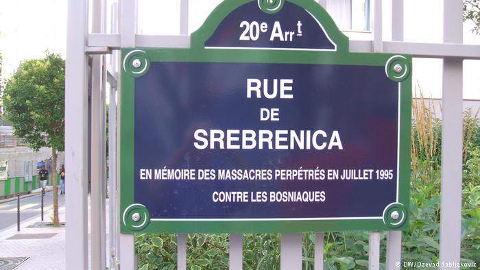 "Ulica Srebrenica" u francuskoj metropoli