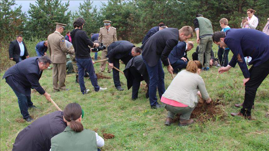 Završena sadnja Memorijalne šume 8.372 iznad Goražda