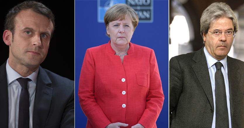 Merkel, Macron i Gentiloni za solidarnu EU-a oko migranata