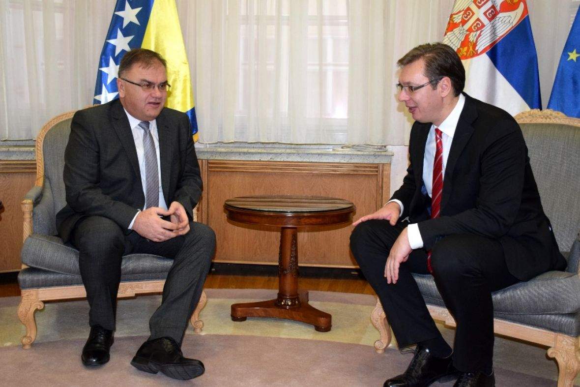 Ivanić i Vučić: Budućnost bošnjačkog i srpskog naroda je zajednička