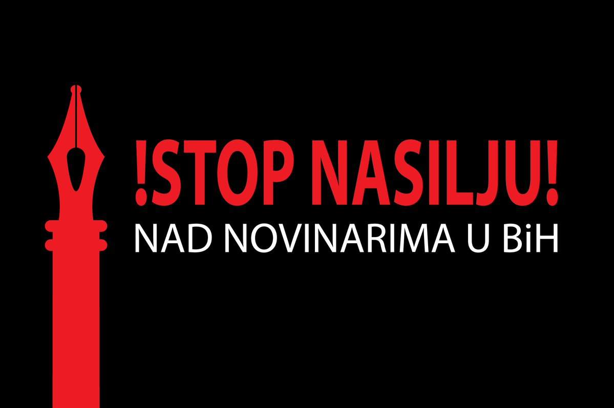 Mirno okupljanje novinara i u Sarajevu