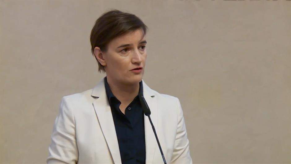 Poziv iz Amerike da se Brnabić zabrani ulazak u BiH zbog negiranja genocida