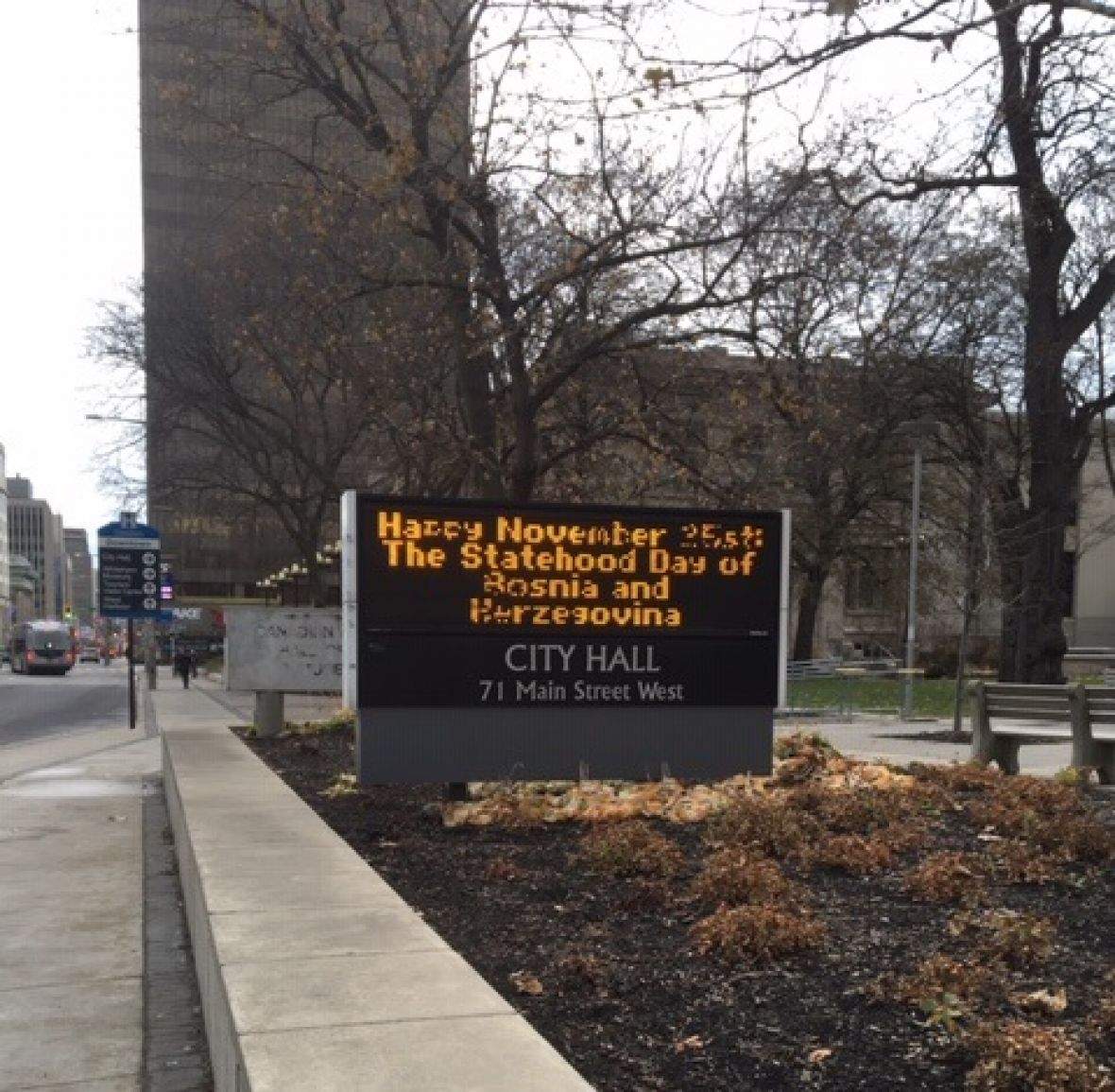 Dan državnosti BiH u Kanadi: Posvećenost Bosanaca slobodi je primjer svijetu