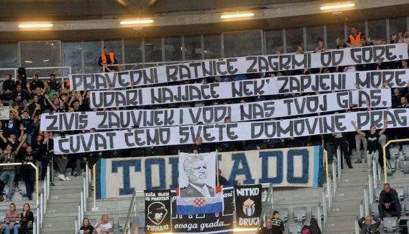 fah.jpg - Slika obišla svijet: U Zadru slavili presuđenog ratnog zločinca i UZP